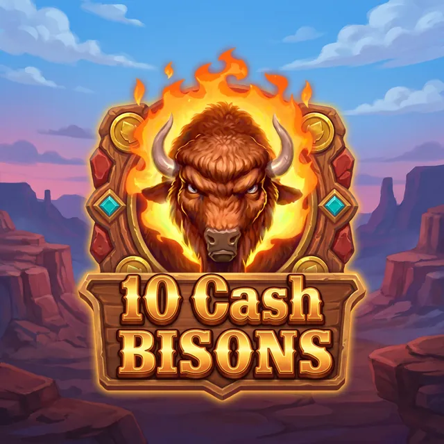 10 Cash Bisons slot artwork