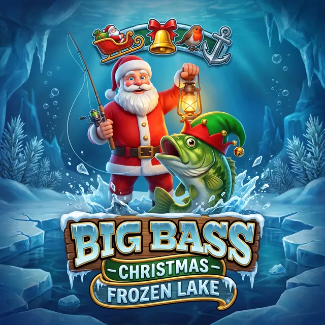 Big Bass Christmas - Frozen Lake slot artwork
