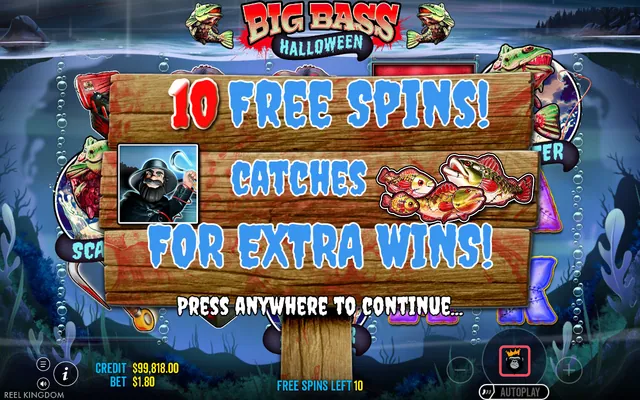 Big Bass Halloween: στιγμιότυπο 3 από το παιχνίδι