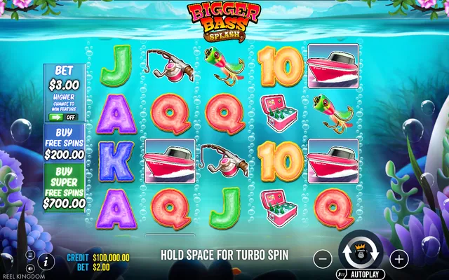 Bigger Bass Splash: in-game screenshot 1