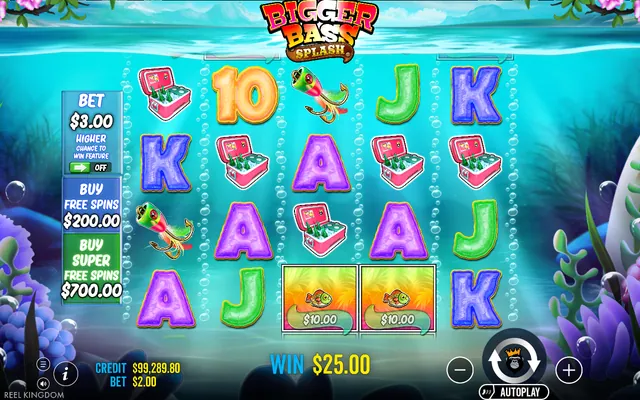 Bigger Bass Splash: in-game screenshot 2