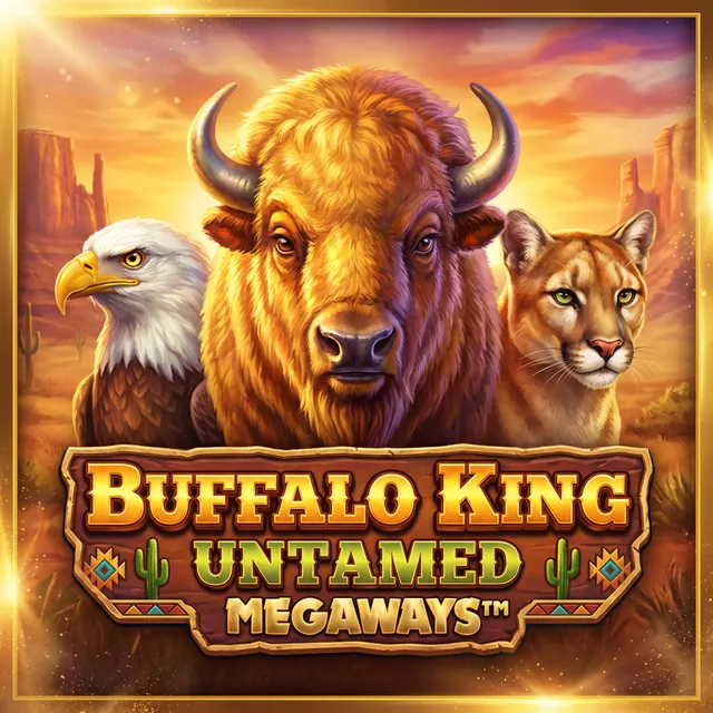 Buffalo King Untamed Megaways slot artwork