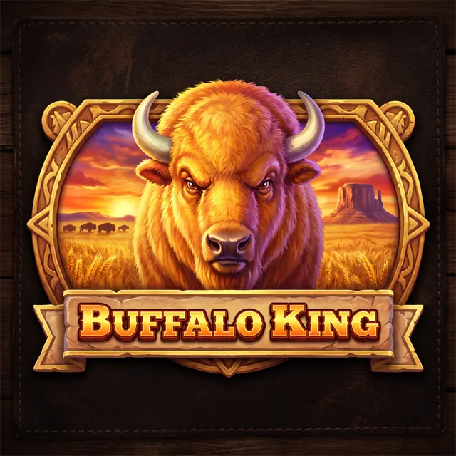 Buffalo King slot artwork