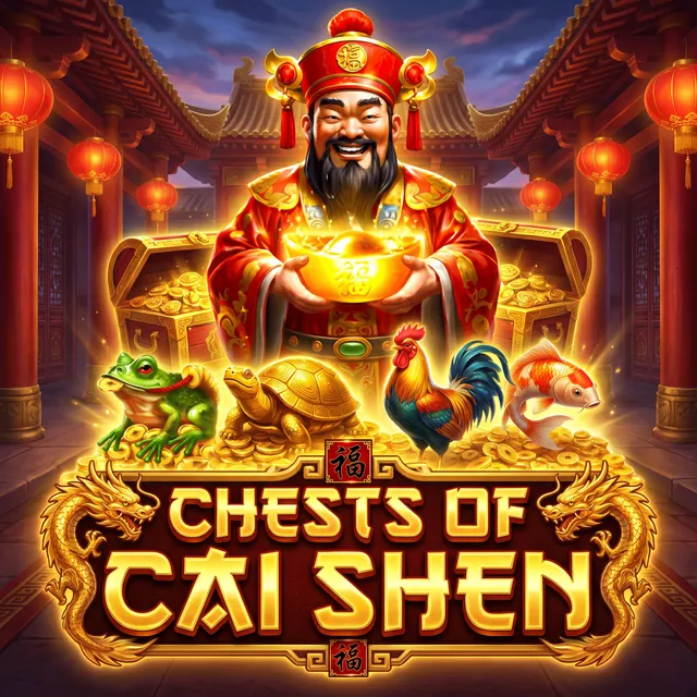 Chests of Cai Shen slot artwork