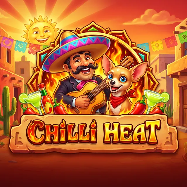 Chilli Heat slot artwork