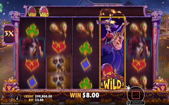 Day of Dead – free spins round, themed around Day of the Dead (2)