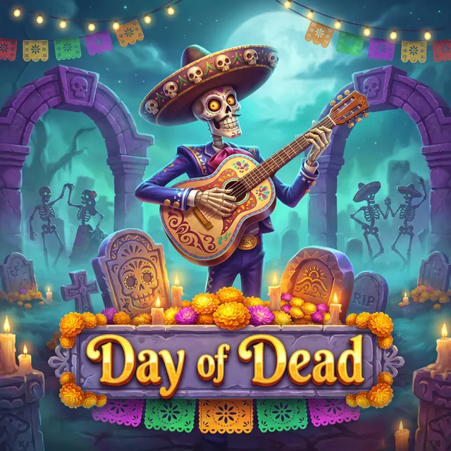 Day of Dead slot artwork