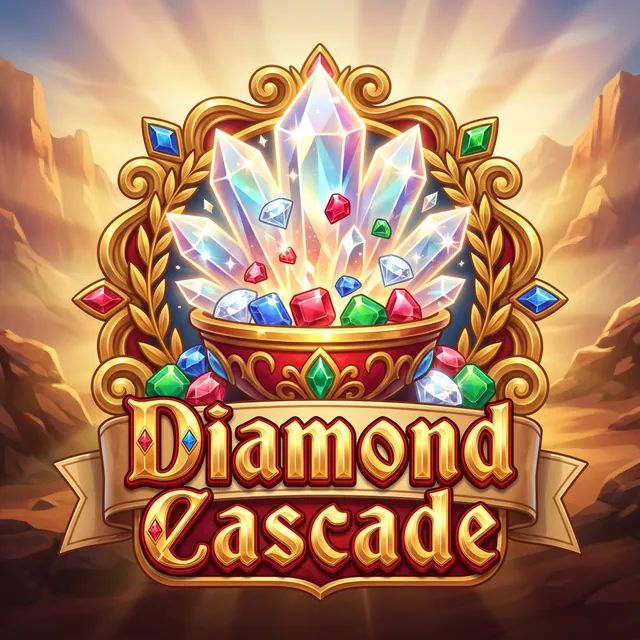 Diamond Cascade slot artwork