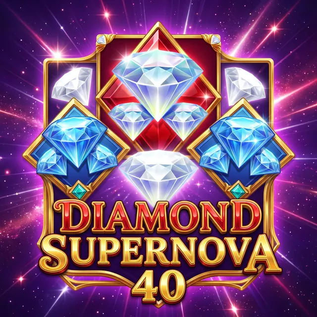 Diamond Supernova 40 slot artwork