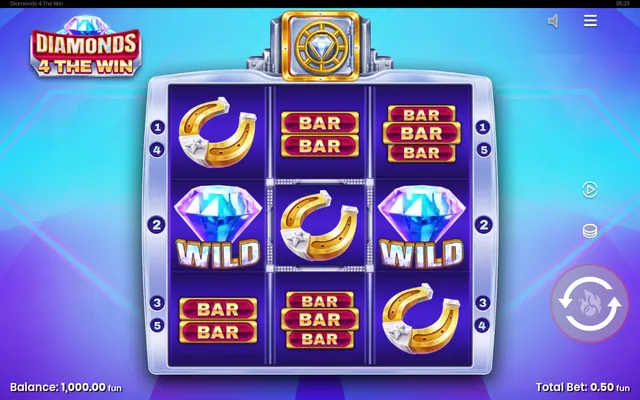 Diamonds 4 the Win: στιγμιότυπο 1 από το παιχνίδι