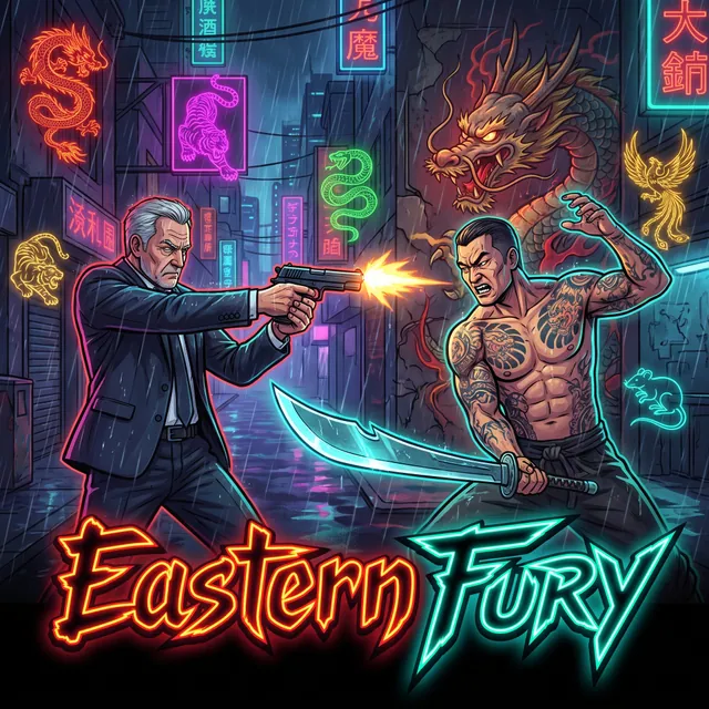 Eastern Fury slot artwork