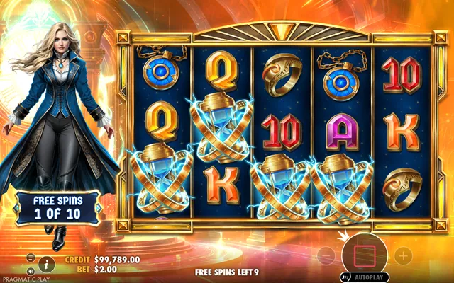 Eternal Empress - Freeze Time – free spins round, themed around fantasy (2)