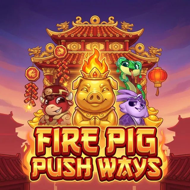 Fire Pig Push Ways: εικόνα του φρουτακιού
