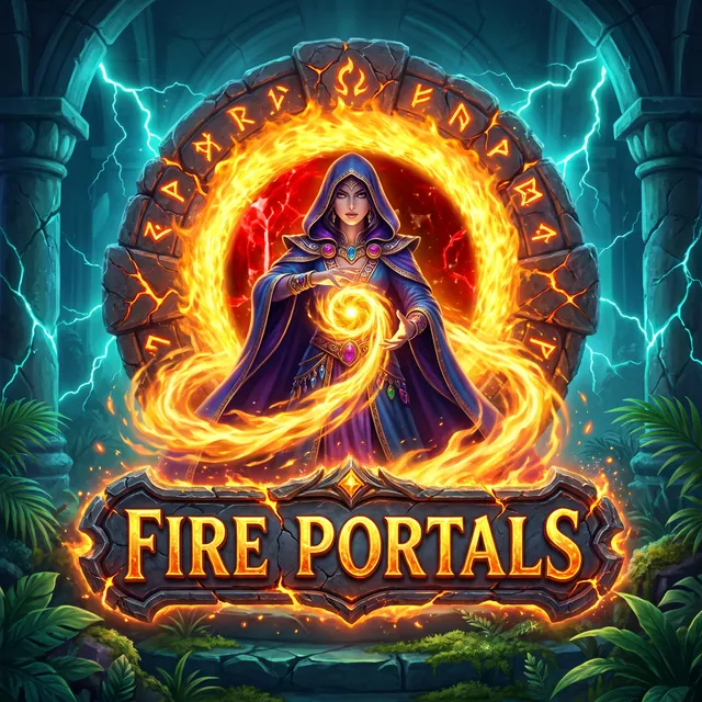 Fire Portals slot artwork