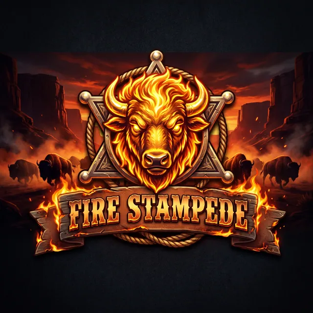 Fire Stampede slot artwork