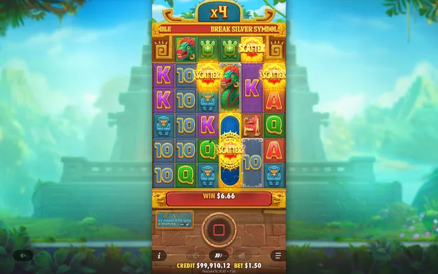 Fortune of Aztec – free spins round, themed around Aztecs