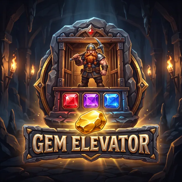 Gem Elevator slot artwork