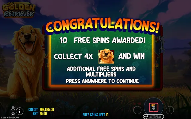 Golden Retriever: in-game screenshot 3