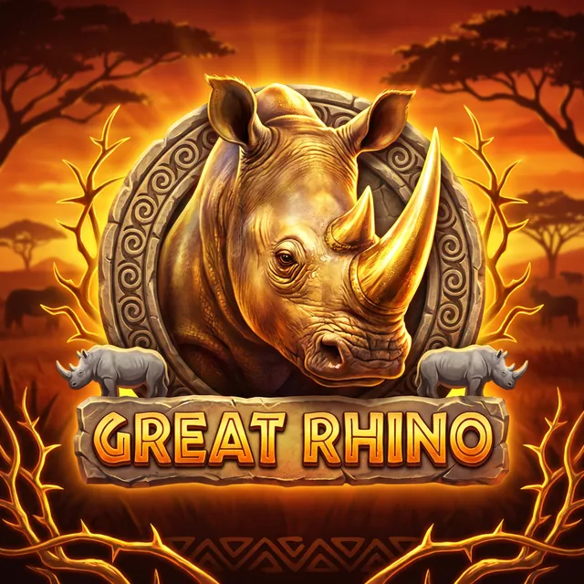 Great Rhino slot artwork