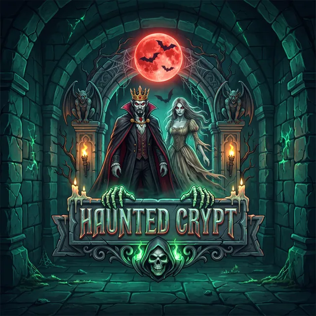 Haunted Crypt slot artwork