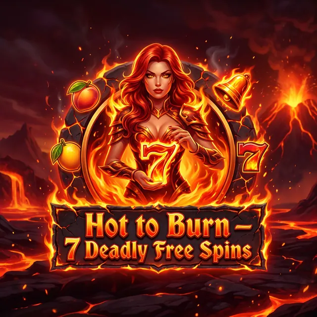 Hot to Burn 7 Deadly Free Spins: εικόνα του φρουτακιού