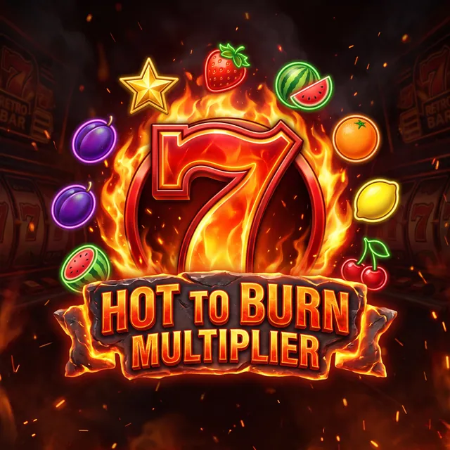 Hot to Burn Multiplier slot artwork