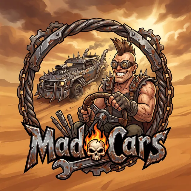 Mad Cars slot artwork