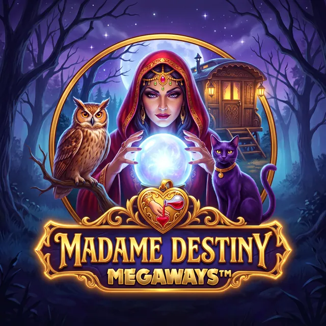 Madame Destiny Megaways slot artwork