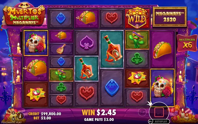 Muertos Multiplier Megaways – free spins round, themed around Day of the Dead (2)