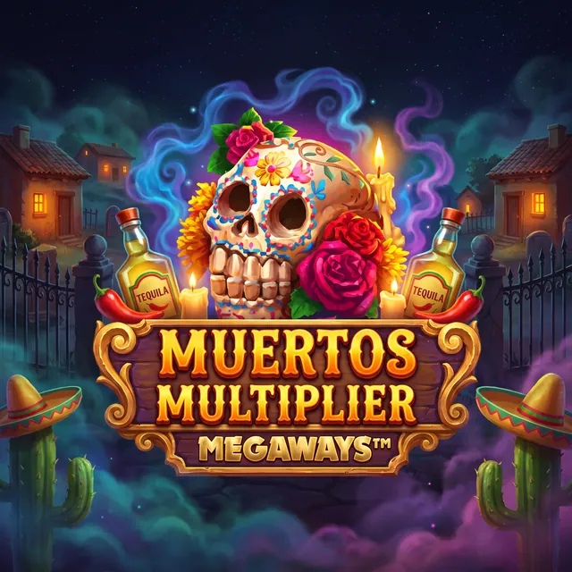 Muertos Multiplier Megaways slot artwork