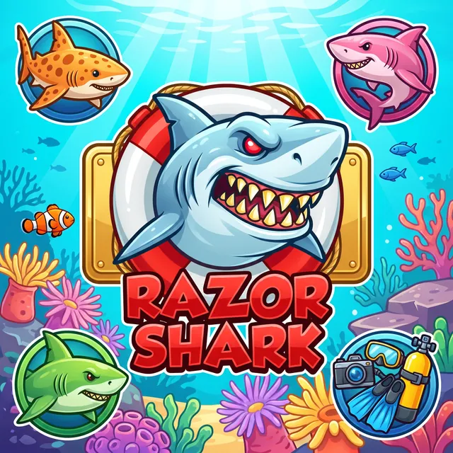 Razor Shark slot artwork
