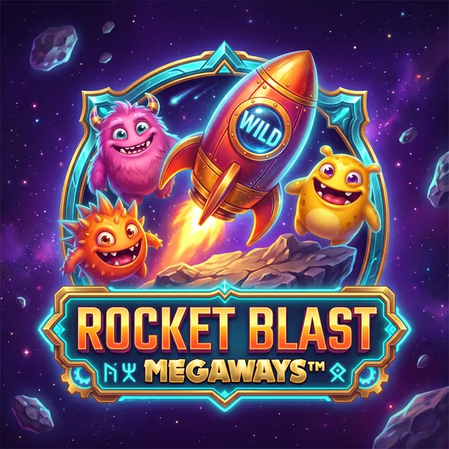 Rocket Blast Megaways slot artwork