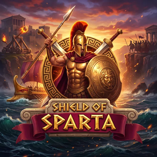 Shield of Sparta slot artwork