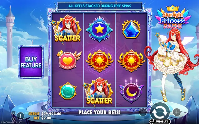 Starlight Princess Pachi: στιγμιότυπο 2 από το παιχνίδι
