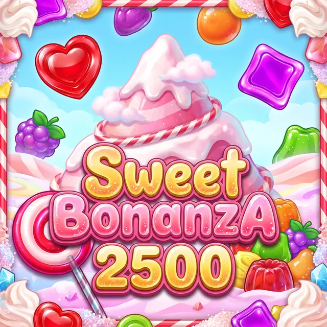 Sweet Bonanza 2500 slot artwork