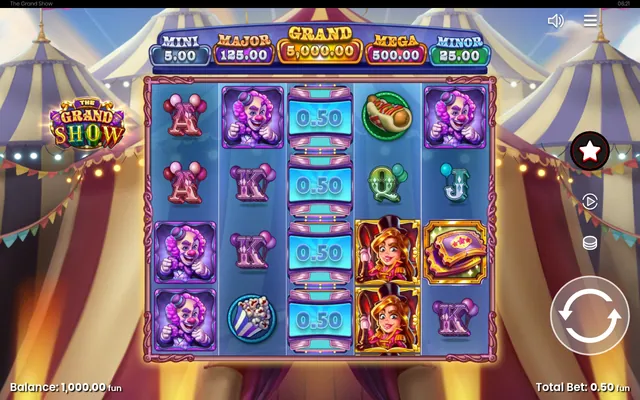 The Grand Show: in-game screenshot 1