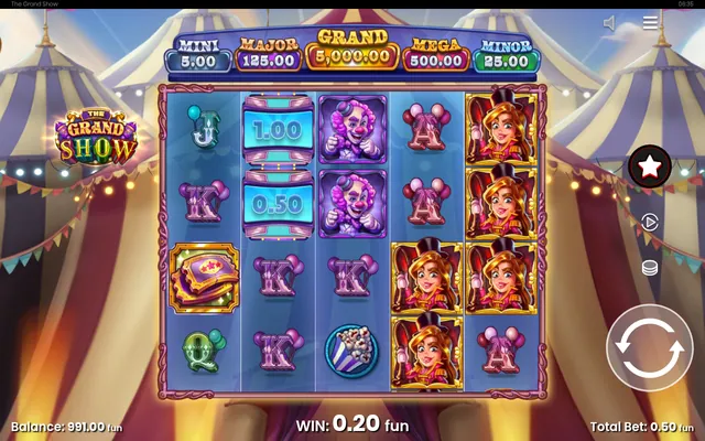 The Grand Show: in-game screenshot 2