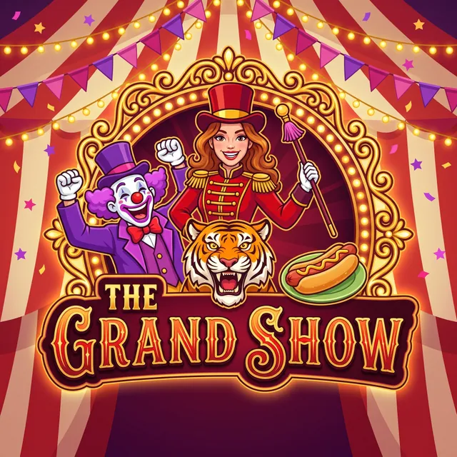 The Grand Show slot artwork