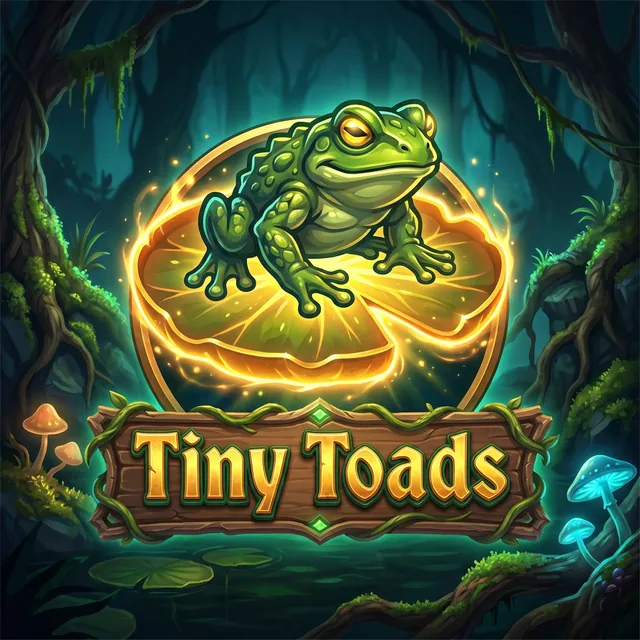 Tiny Toads slot artwork