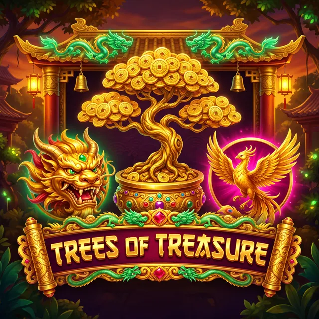 Trees of Treasure slot artwork