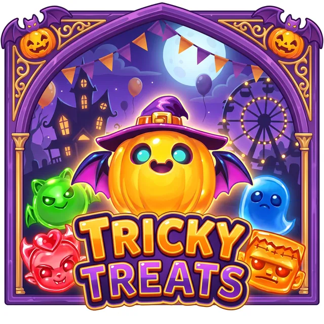 Tricky Treats slot artwork