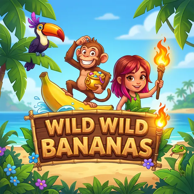 Wild Wild Bananas slot artwork