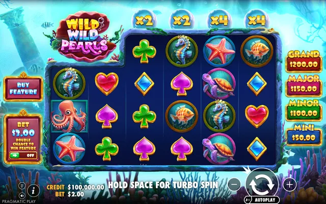 Wild Wild Pearls: στιγμιότυπο 1 από το παιχνίδι