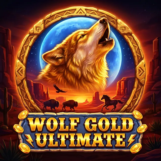 Wolf Gold Ultimate slot artwork